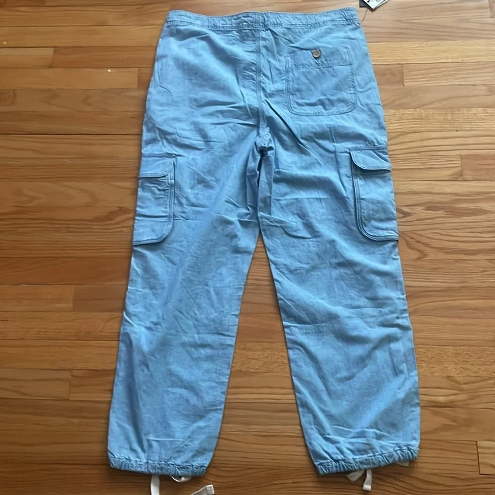 Polo by  Ralph‎ Lauren Chambray Cargo Joggers 2 oversized